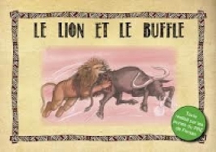 Couverture Le lion et le buffle