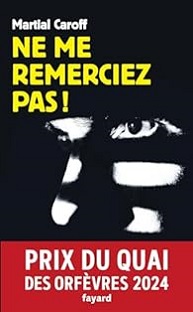 Couverture Ne me remerciez pas !