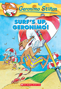 Couverture Geronimo Stilton - 20 - Surf's up, Geronimo !