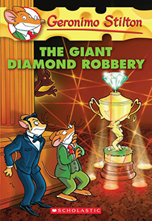 Couverture Geronimo Stilton - 44 - The giant diamond robbery
