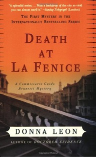 Couverture Death at la fenice