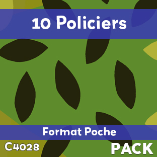 Couverture Pack de 10 romans policiers Format Poche (soit le livre à 500 F)