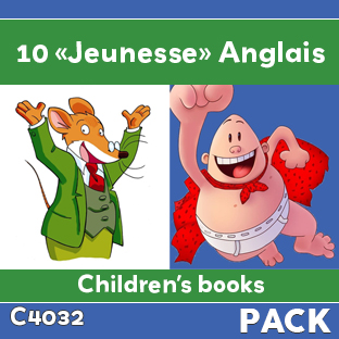 Couverture Pack de 10 "Jeunesse" en anglais (soit le livre à 1.000 F)