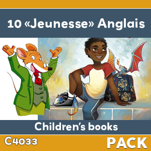 Couverture Pack de 10 "Jeunesse" anglais (soit le livre à 1.000 F)
