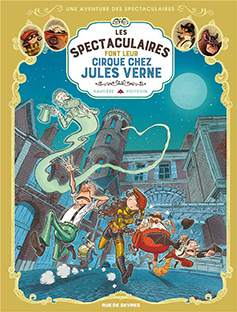 Couverture Les spectaculaires font leur cirque chez Jules Verne