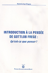 Couverture Introduction à la pensée de Gottlob Frege - Qu'est-ce que penser ?