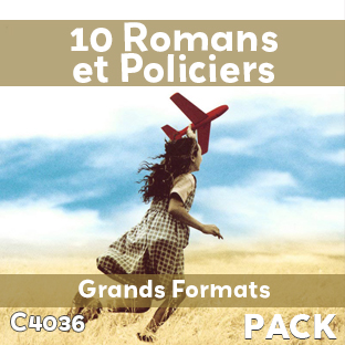 Couverture Pack de 10 Romans et Policiers (soit le livre à 1.000 F)