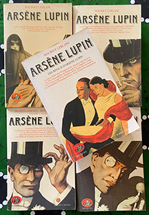 Couverture Arsène Lupin (Collection complète en 5 volumes)