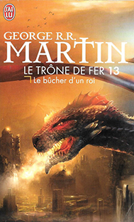 Couverture Le trône de fer - 13 - Le bûcher d'un roi