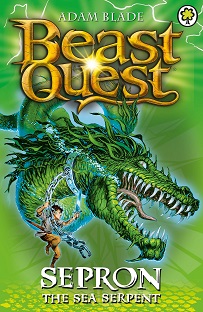 Couverture Beast Quest – Tome 2 -  Sepron the sea serpent
