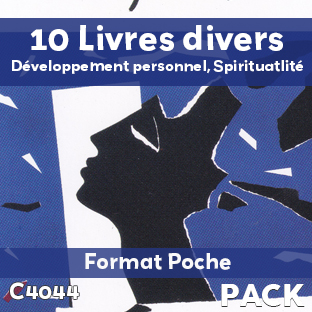 Couverture Pack de 10 livres Développement Personnel, Spiritualité (soit le livre à 400 F)