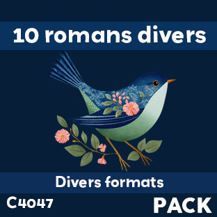 Couverture Pack de 10 Romans divers (soit le livre à 600 F)