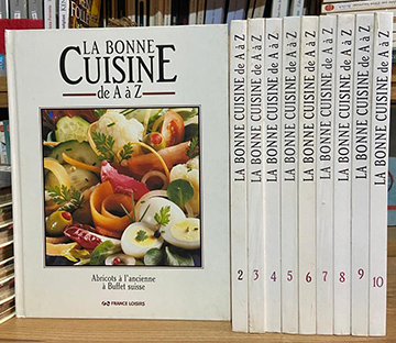 Couverture La bonne cuisine de A à Z (en 10 tomes)