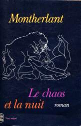 Couverture Le chaos et la nuit