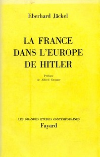 Couverture La France dans l'Europe de Hitler