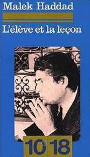 Couverture L'élève et la leçon