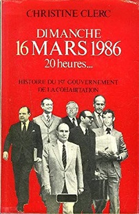 Couverture Dimanche 16 mars 1986 20 heures...