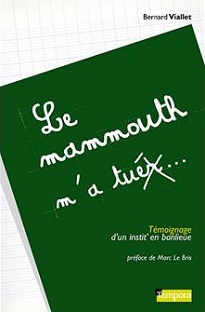 Couverture Le mammouth m'a tuer...