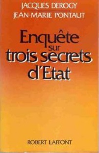 Couverture Enquête sur trois secrets d'État