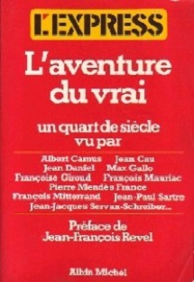 Couverture L'Express – L'aventure du vrai