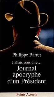 Couverture J'allais vous dire... Journal apocryphe d'un président