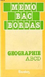 Couverture Mémo Bac – Géographie