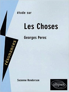 Couverture Étude sur Les Choses, Perec