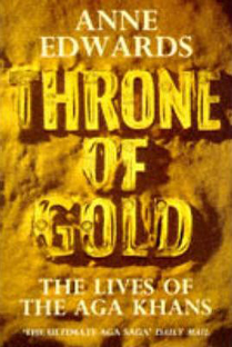 Couverture Throne Of Gold, the lives of the Aga Khans