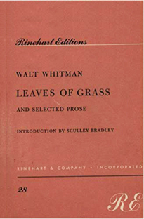 Couverture Leaves of grass and selected prose