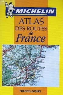 Couverture Atlas des routes de France - Michelin