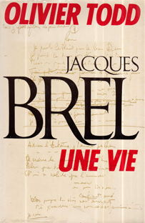 Couverture Jacques Brel - Une vie