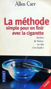 Couverture La méthode simple pour en finir avec la cigarette