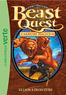 Couverture Beast Quest (14) - Le lion à trois têtes
