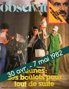 Couverture Le Nouvel Observateur
