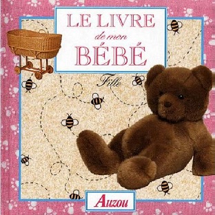 Couverture Le livre de mon bébé - Fille