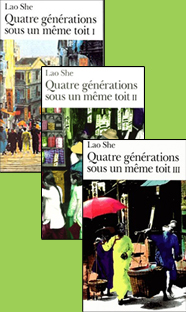 Couverture Quatre générations sous un même toit – Tome I, II, III