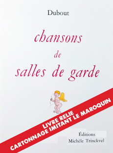 Couverture Chansons de salles de garde