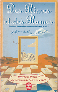 Couverture Des rimes et des rames