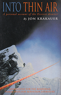 Couverture Into thin air