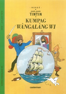 Couverture Kumpag Wàngalàng Wi (Jaar-Jaari TINTIN)