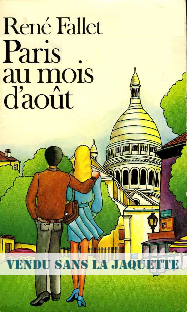 Couverture Paris au mois d'Août