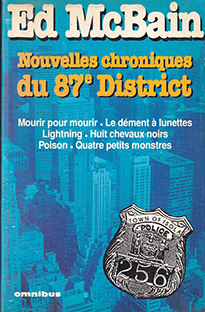 Couverture Nouvelles chroniques du 87ème District