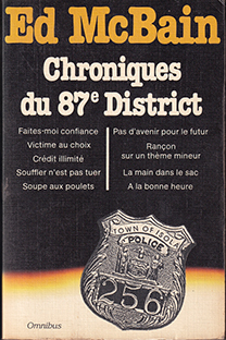 Couverture Nouvelles chroniques du 87ème District