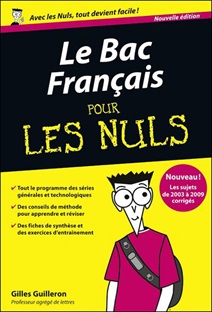 Couverture Le Bac Français pour les nuls - 2010