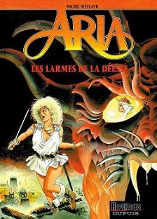Couverture Aria (05) - Les larmes de la déesse