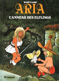 Couverture Aria (06) - L'anneau des elflings