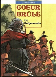 Couverture Cœur brulé -T4- Saignements