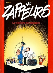 Couverture Les zappeurs -6- La victoire en zappant