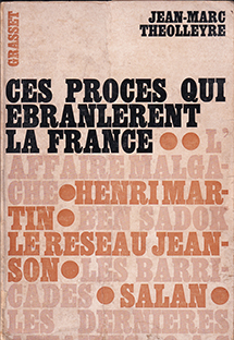Couverture Ces procès qui ébranlèrent la France