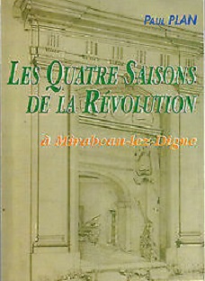 Couverture Les quatres saisons de la révolution à Mirabeau-lez-Digne